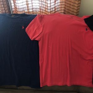 FOUR (4) Ralph Lauren Polo Men’s T-Shirts